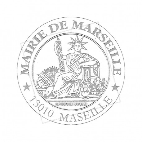 Timbre à sec Marianne150 à 200g 