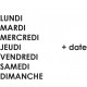 Dateur multiformules 47x3.8 mm ref. 4817B